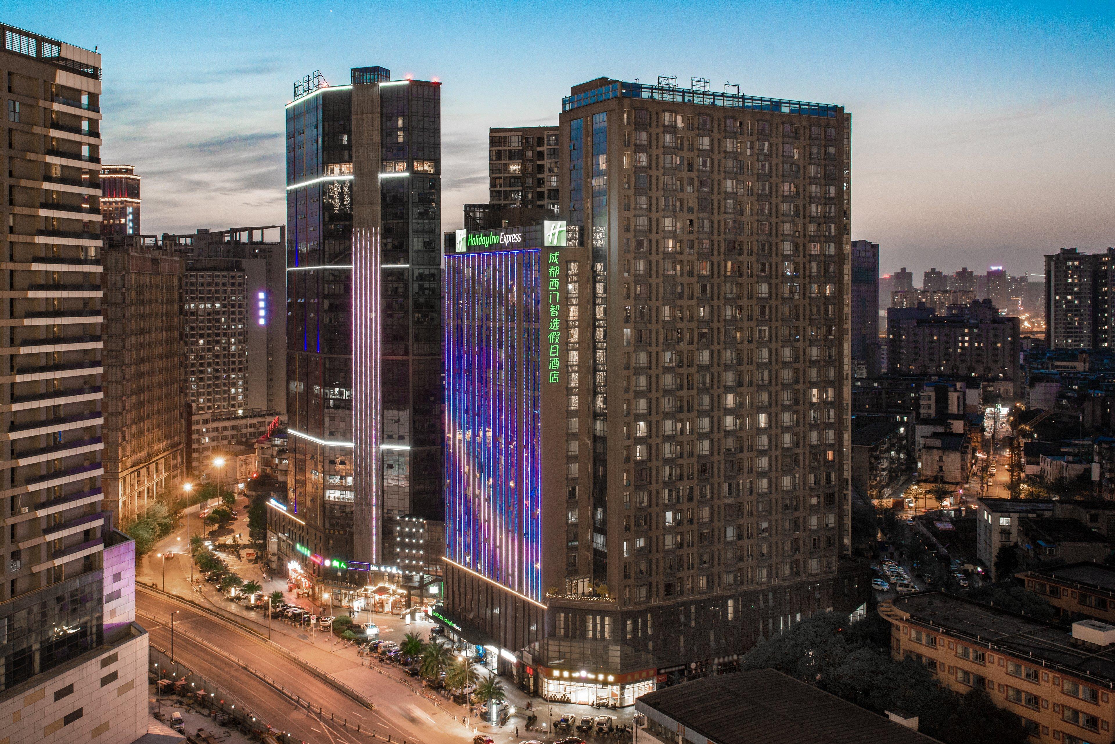 Holiday Inn Express Chengdu West Gate By Ihg Bagian luar foto